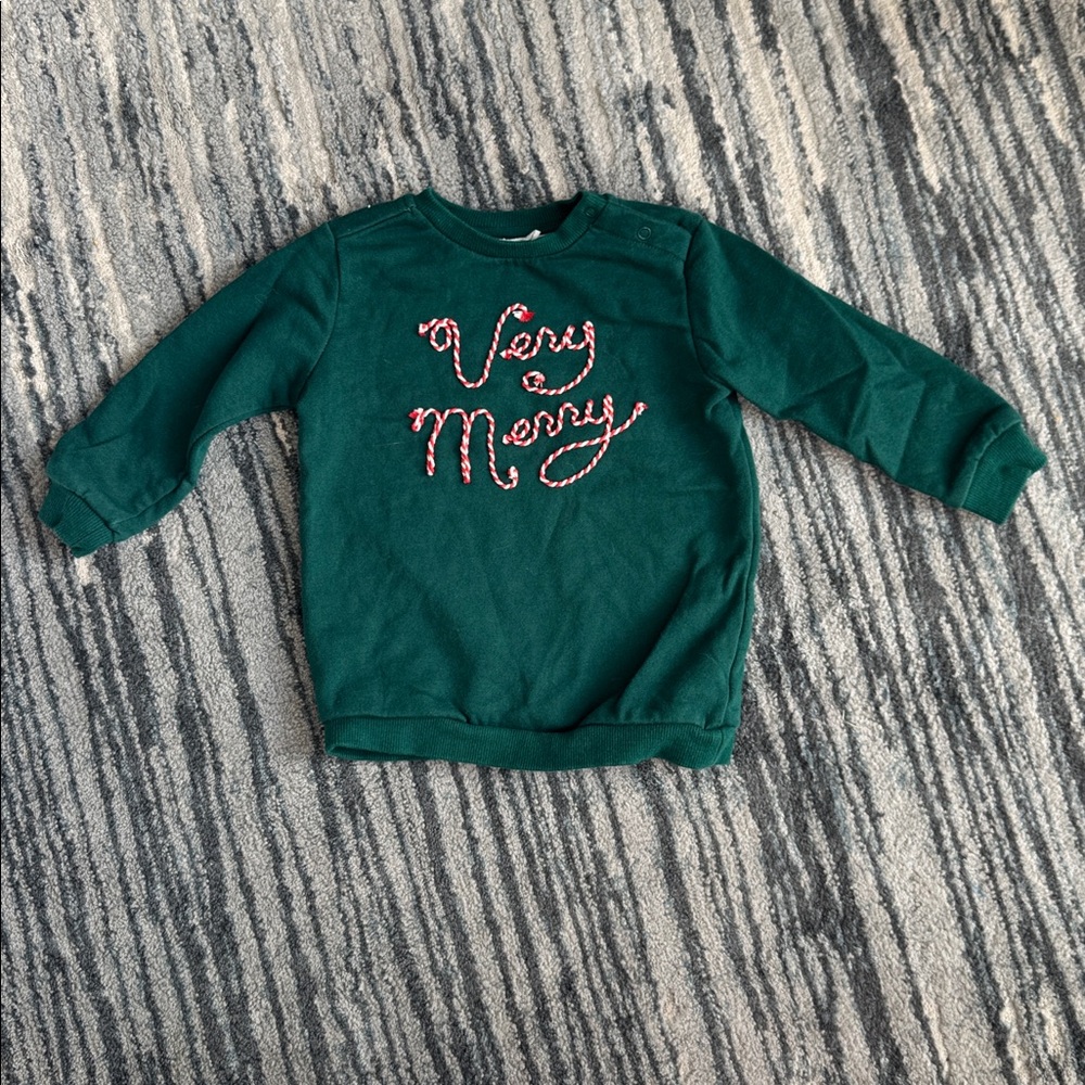 ‘Very Merry’ Christmas Sweater (18 months)